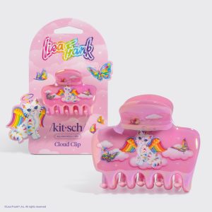Lisa Frank x Kitsch Cloud Clip in Angel Kitty?