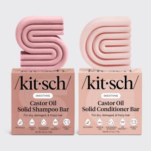 Castor Oil Nourishing Shampoo & Conditioner Bar Combo